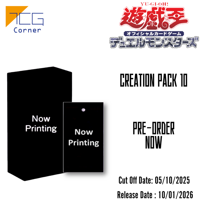 Yu-Gi-Oh! Official Card Game Duel Monsters CREATION PACK 10 Pre-order
