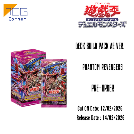 Yu-Gi-Oh! Official Card Game Duel Monsters Deck Build Pack Phantom Revengers ASAIN ENGLISH VER. Second pre-order
