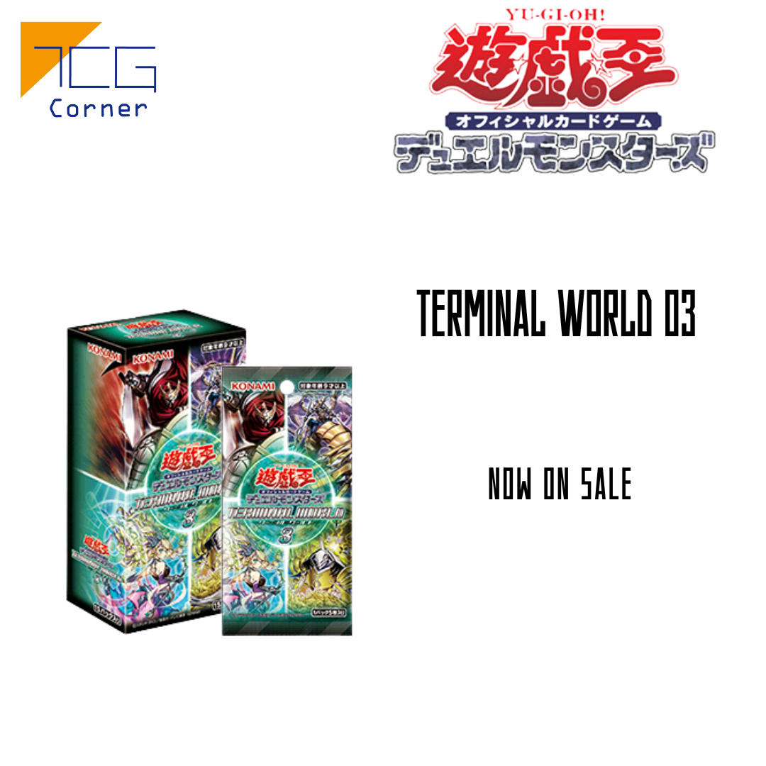 Yu-Gi-Oh! Official Card Game TERMINAL WORLD 3 Japanese Ver. Asia Print