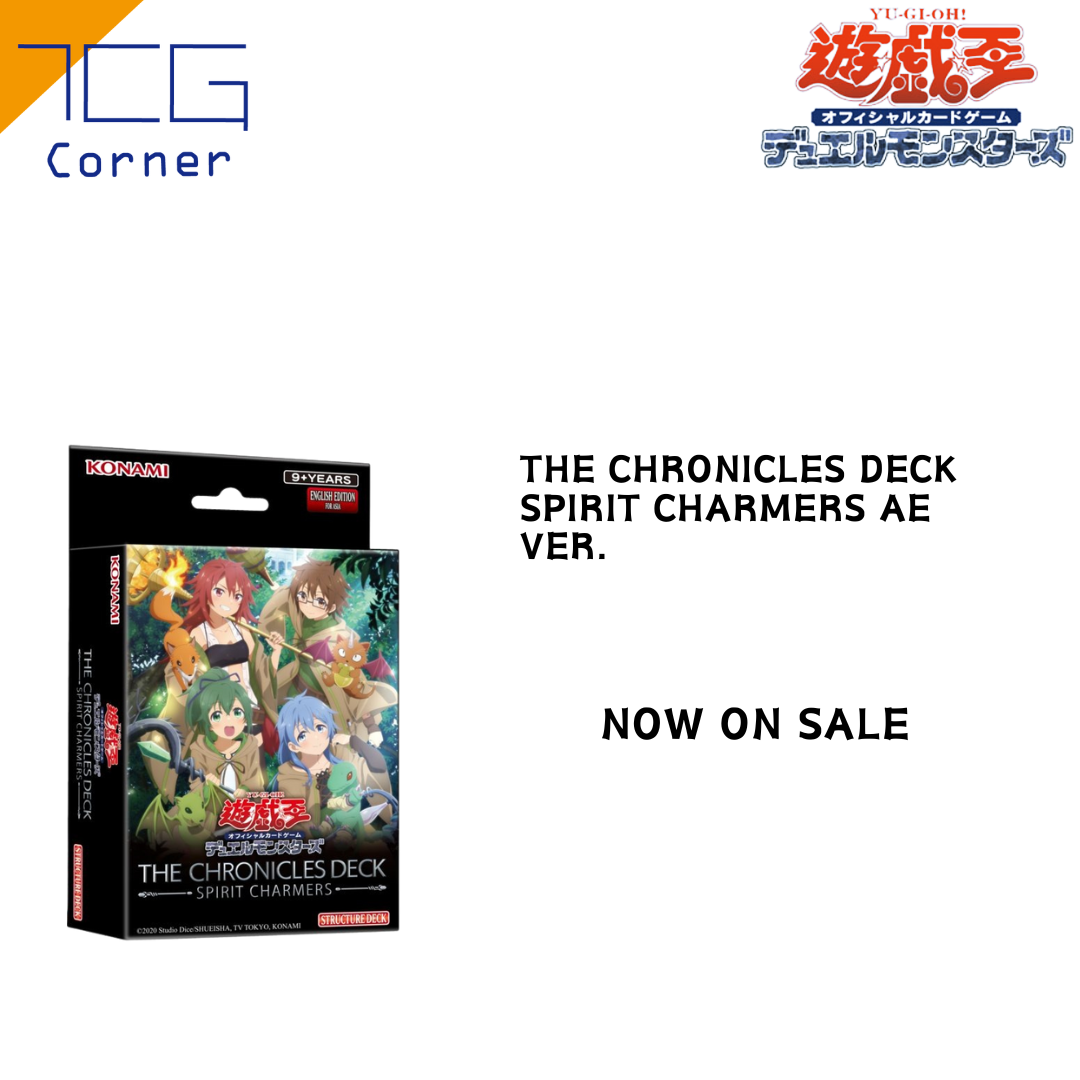 Yu-Gi-Oh! Official Card Game Duel Monsters THE CHRONICLES DECK SPIRIT CHARMERS (Asia English Ver.)