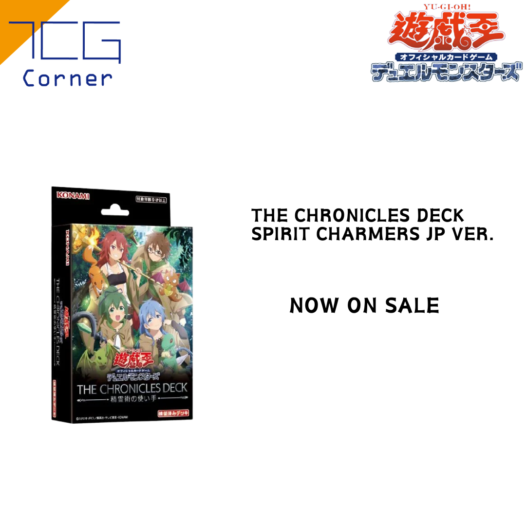 Yu-Gi-Oh! Official Card Game Duel Monsters THE CHRONICLES DECK SPIRIT CHARMERS (Japanese Ver. Asia Print)