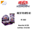 Yu-Gi-Oh! Official Card Game Duel Monsters 1206 RAGE OF THE ABYSS Booster (AE) Reprint Pre-Order