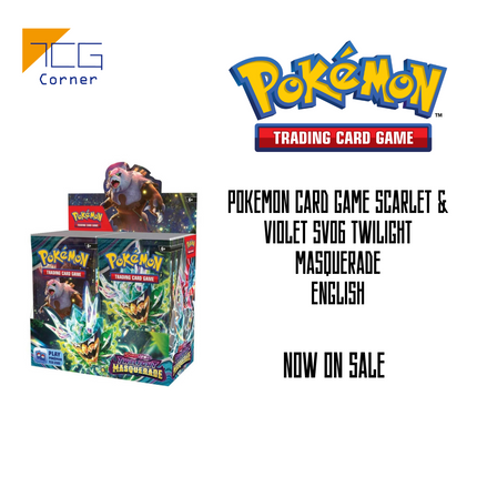 Pokemon Card Game Scarlet & Violet SV06 Twilight Masquerade English