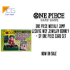One piece WEEKLY JUMP LECAFIG WCF Jewelry Bonney  + SP ONE PIECE CARD SET