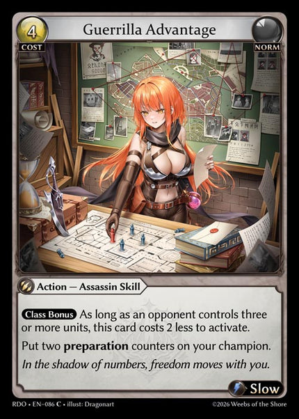 RDO-086 Guerrilla Advantage (Common)