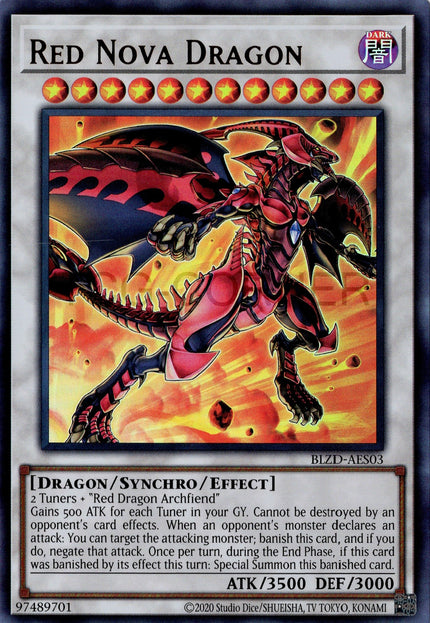 BLZD-AES03 Red Nova Dragon (UR)