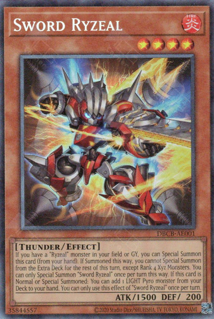DBCB-AE001 Sword Ryzeal (CR)