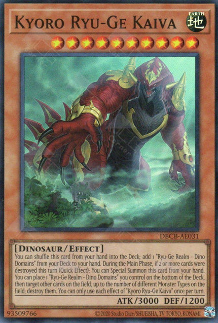 DBCB-AE031 Kyoro Ryu-Ge Kaiva (SR)