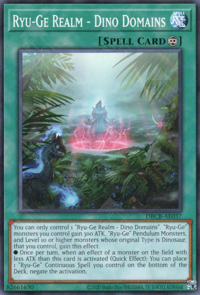 DBCB-AE037 Ryu-Ge Realm - Dino Domains (N)