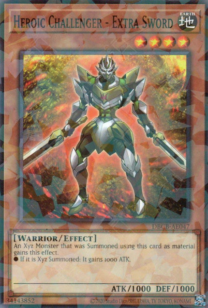 DBCB-AE047 Heroic Challenger - Extra Sword (P-N)