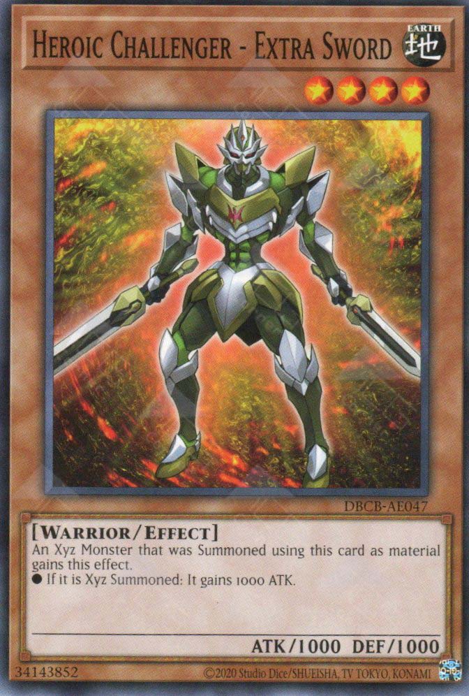 DBCB-AE047 Heroic Challenger - Extra Sword (N)