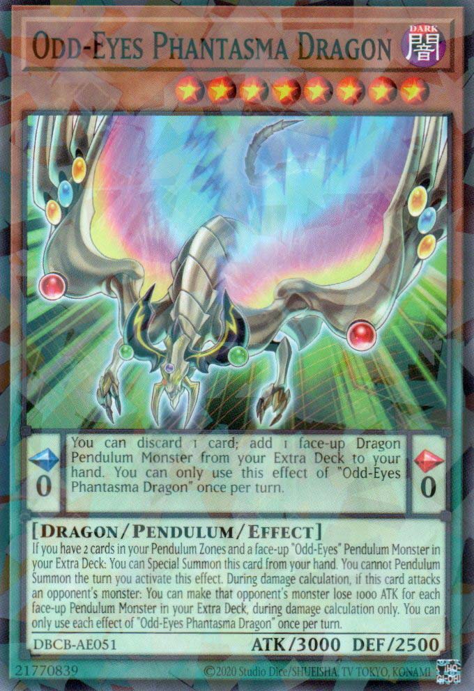 DBCB-AE051 Odd-Eyes Phantasma Dragon (P-N)
