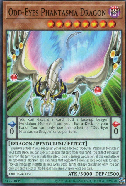 DBCB-AE051 Odd-Eyes Phantasma Dragon (N)