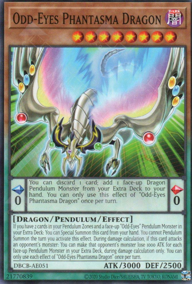 DBCB-AE051 Odd-Eyes Phantasma Dragon (N)