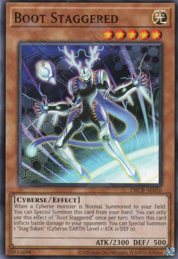 DBCB-AE056 Boot Staggered (N)