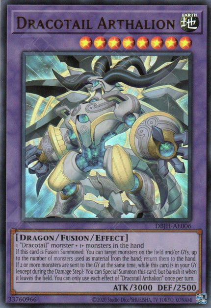 DBJH-AE006 Dracotail Arthalion (UR)