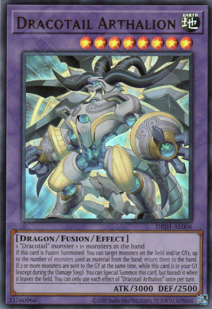 DBJH-AE006 Dracotail Arthalion (UR)