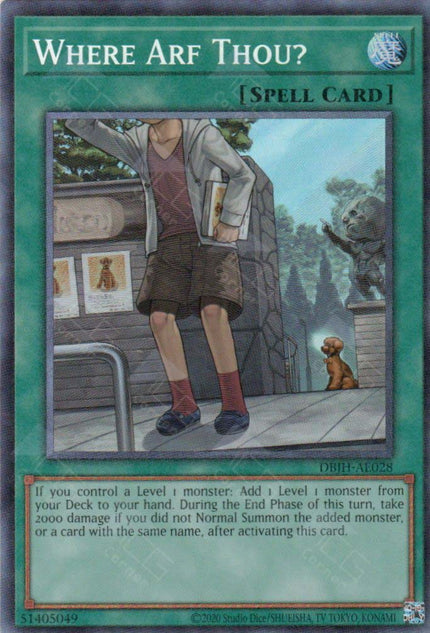 DBJH-AE028 Where Arf Thou? (CR)