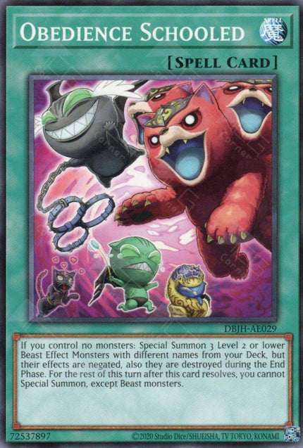 DBJH-AE029 Obedience Schooled (N)