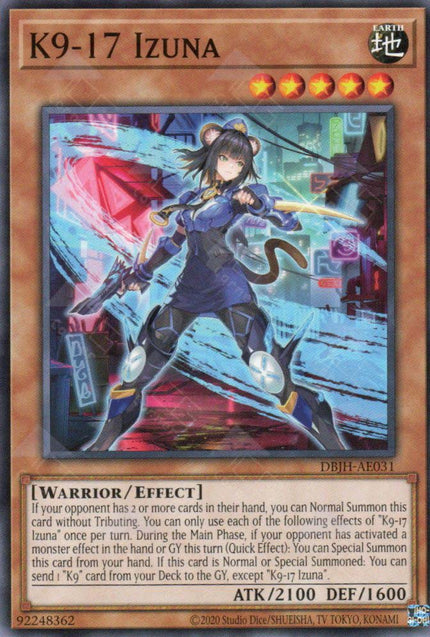 DBJH-AE031 K9-17 Izuna (N)