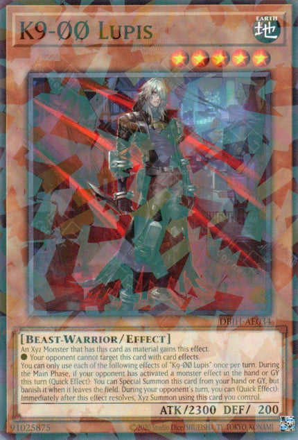 DBJH-AE034 K9-ØØ Lupis (P-N)