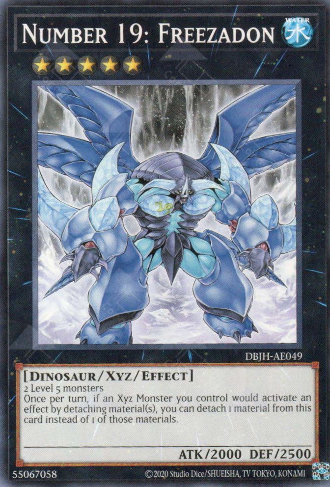 DBJH-AE049 Number 19: Freezadon (N)