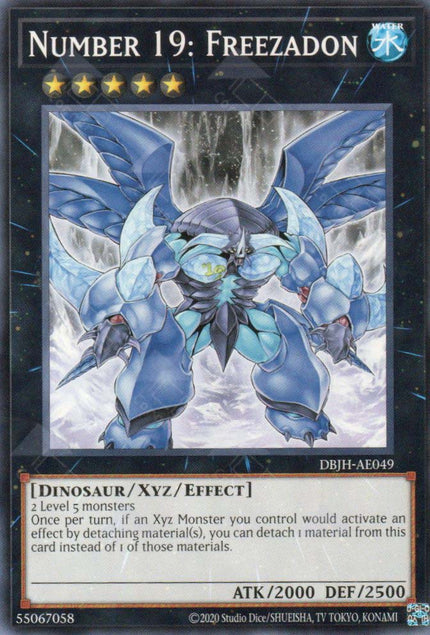 DBJH-AE049 Number 19: Freezadon (N)