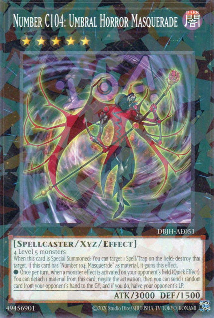 DBJH-AE051 Number C104: Umbral Horror Masquerade (P-N)