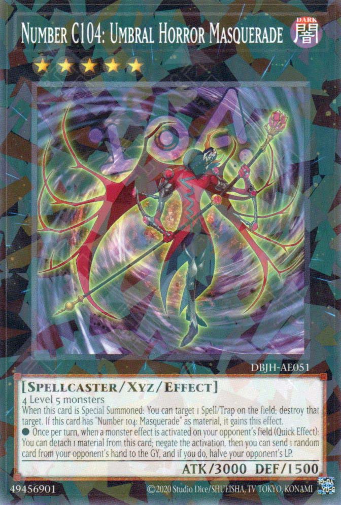 DBJH-AE051 Number C104: Umbral Horror Masquerade (P-N)