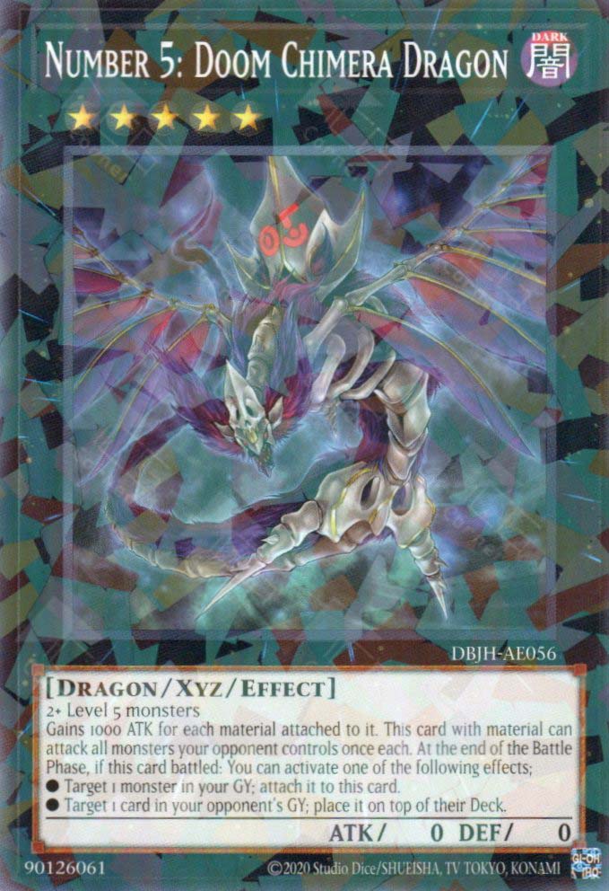 DBJH-AE056 Number 5: Doom Chimera Dragon (P-N)