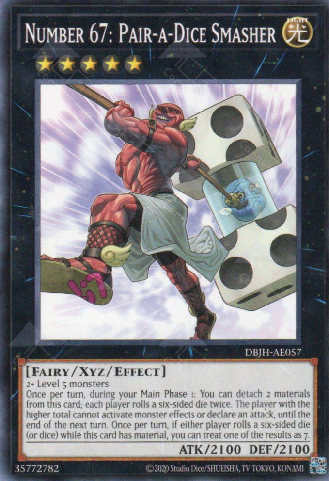 DBJH-AE057 Number 67: Pair-a-Dice Smasher (N)