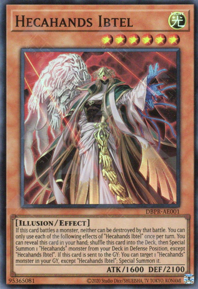 DBPR-AE001 Hecahands Ibtel (SR) – TCG Corner