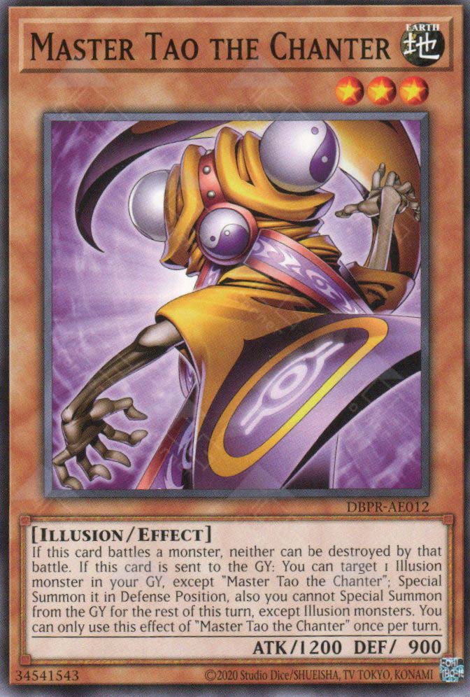 DBPR-AE012 Master Tao the Chanter (N)