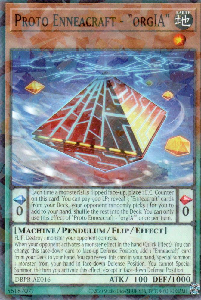 DBPR-AE016 Proto Enneacraft - orgIA (P-N) – TCG Corner