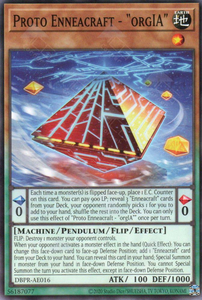 DBPR-AE016 Proto Enneacraft - orgIA (N) – TCG Corner