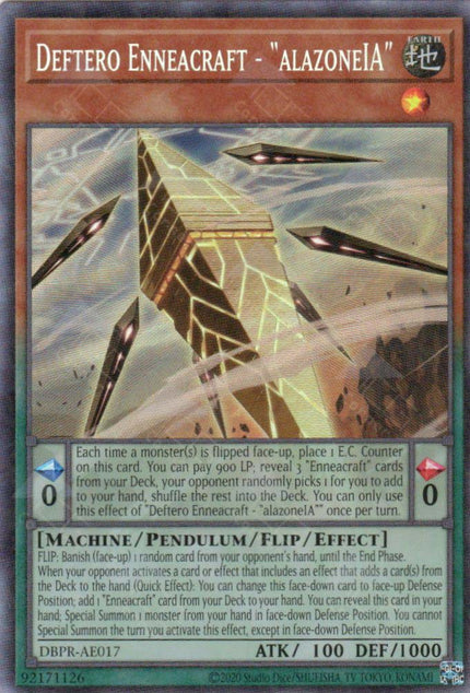 DBPR-AE017 Deftero Enneacraft - alazoneIA (CR)