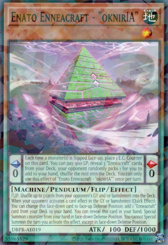 DBPR-AE019 Enato Enneacraft - oknirIA (P-N)