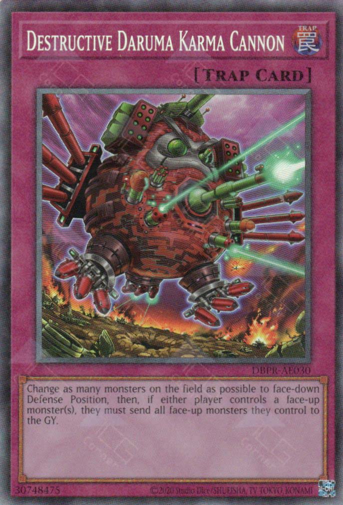 DBPR-AE030 Destructive Daruma Karma Cannon (CR) – TCG Corner