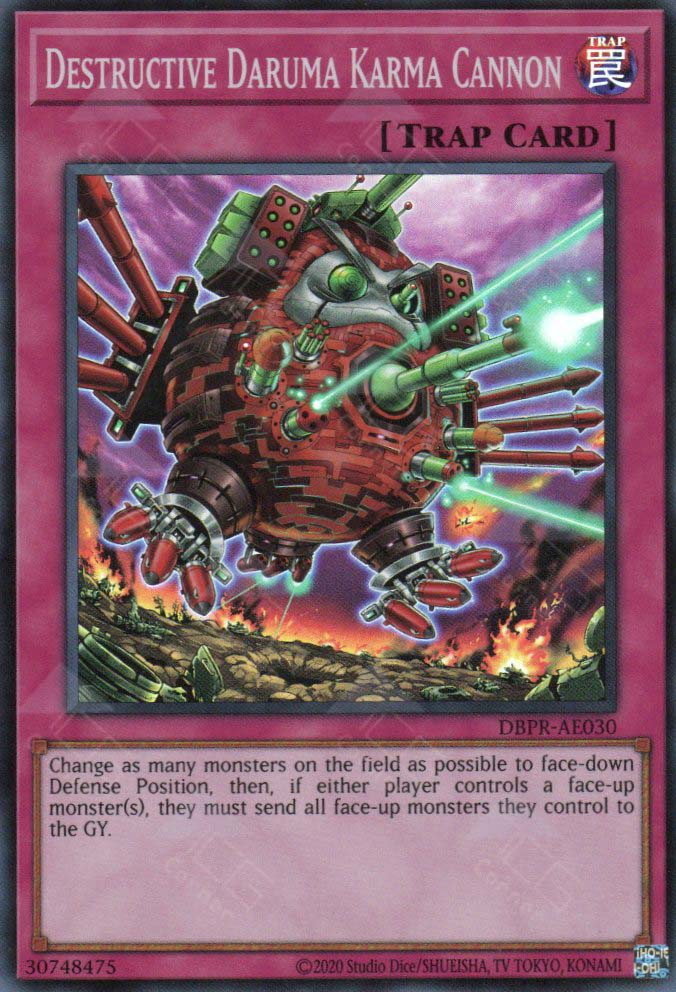 DBPR-AE030 Destructive Daruma Karma Cannon (SR)