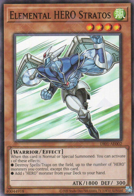 DI01-AE002 Elemental HERO Stratos (N)