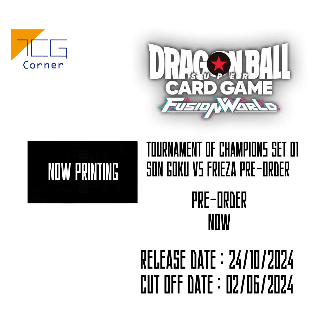 Tournament of Champions Set 01 Son GoKu vs Frieza Pre-Order