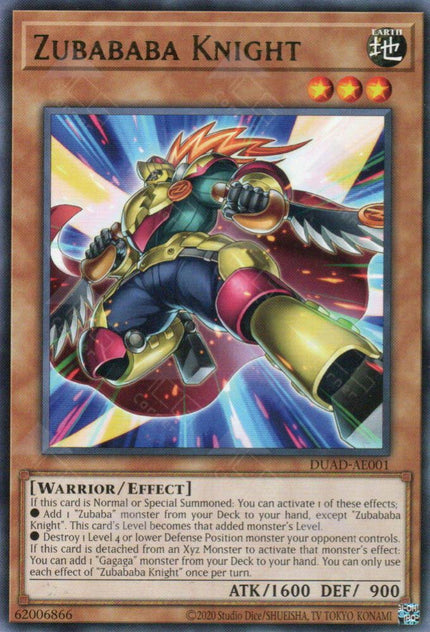 DUAD-AE001 Zubababa Knight (R)