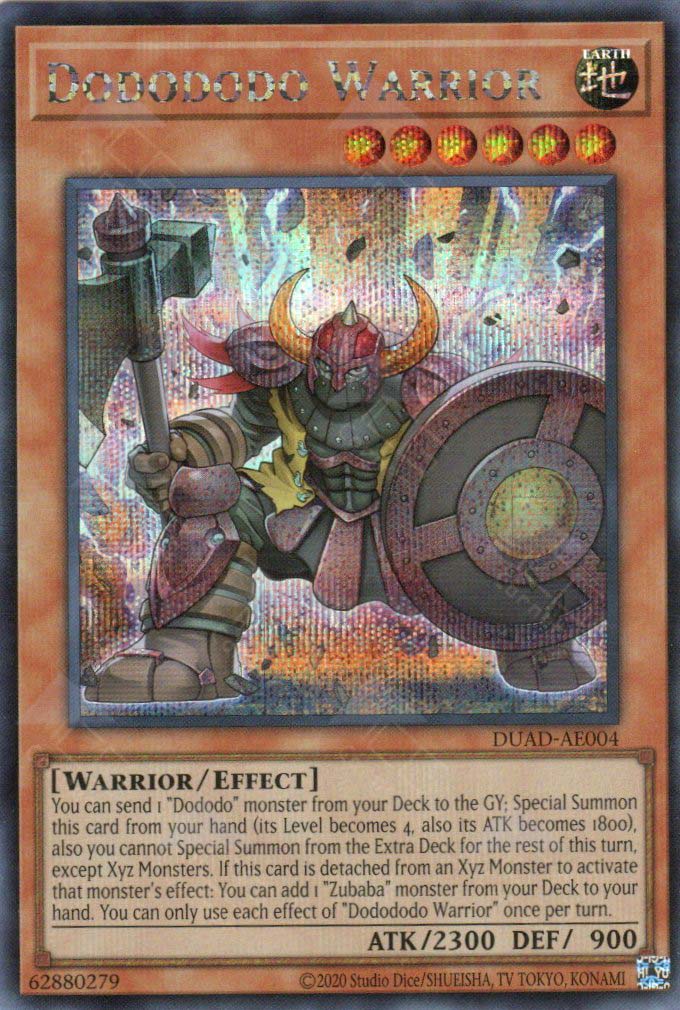 DUAD-AE004 Dodododo Warrior (SER)