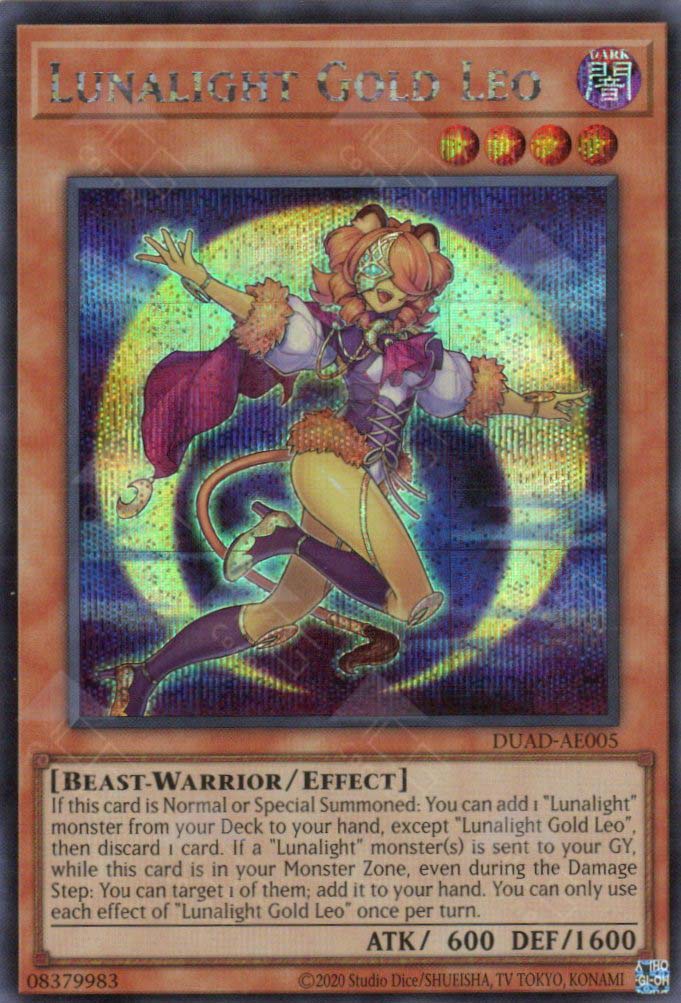 DUAD-AE005 Lunalight Gold Leo (SER)