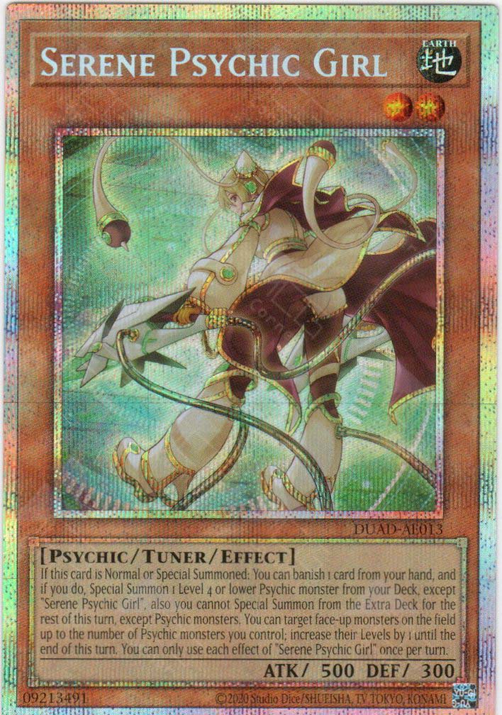 DUAD-AE013 Serene Psychic Girl (PSER)