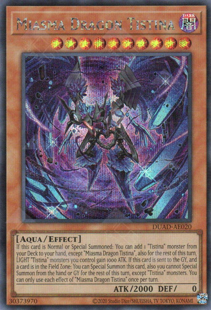 DUAD-AE020Miasma Dragon Tistina (SER)