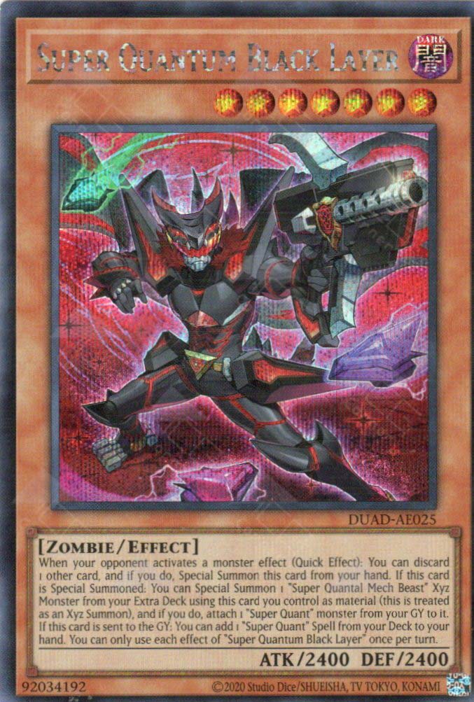 DUAD-AE025 Super Quantum Black Layer (SER)