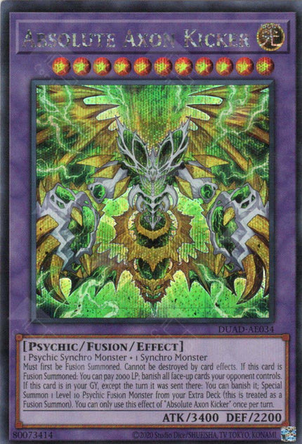 DUAD-AE034 Absolute Axon Kicker (SER)