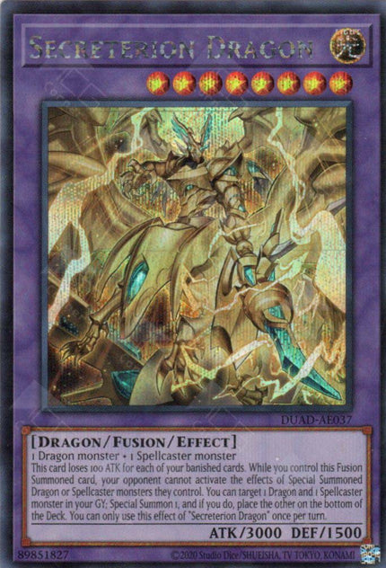 DUAD-AE037 Secreterion Dragon (SER)
