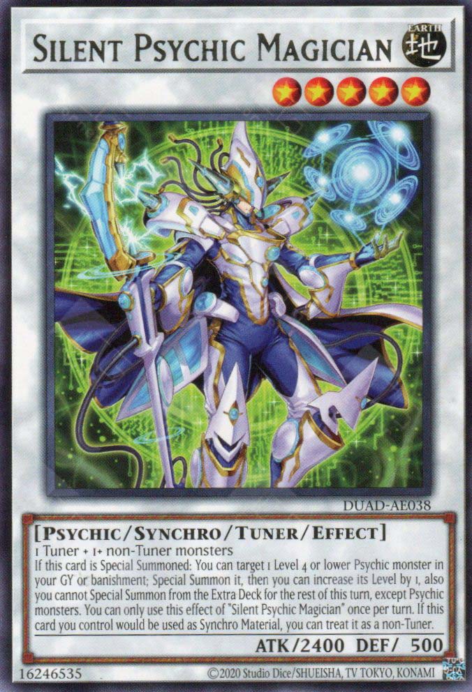 DUAD-AE038 Silent Psychic Magician (R)